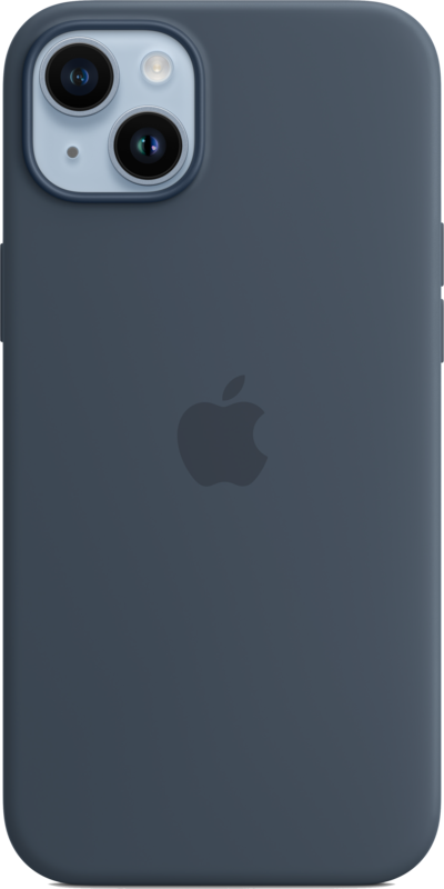 Koop Apple iPhone 14 Plus Back Cover met MagSafe Stormblauw