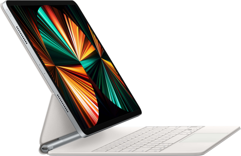 Koop Apple Magic Keyboard iPad Pro 12.9 inch (2022/2021/2020) QWERTY Wit