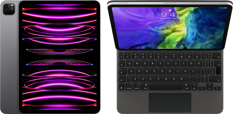 Koop Apple iPad Pro (2022) 11 inch 128GB Wifi Space Gray + Magic Keyboard