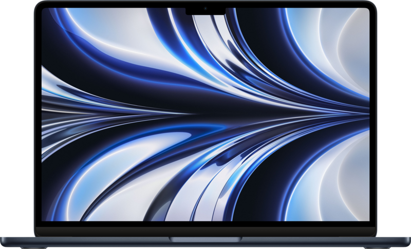 Koop Apple MacBook Air (2022) M2 (8 core CPU/8 core GPU) 16GB/256GB Blauw QWERTY