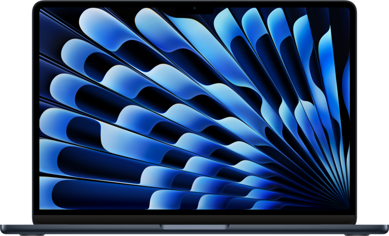 Koop Apple MacBook Air 13 inch (2024) M3 (8 core CPU/8 core GPU) 8GB/256GB Middernacht QWERTY