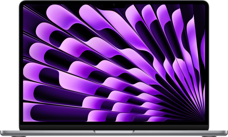 Koop Apple MacBook Air 13 inch (2024) M3 (8 core CPU/8 core GPU) 8GB/256GB Spacegrijs QWERTY