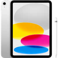 Koop Apple iPad (2022) 10.9 inch 64GB Wifi Zilver + Apple Pencil 1 (2022) - 6095608522508