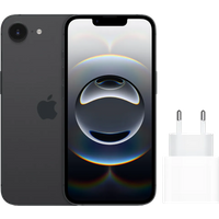 Koop Apple iPhone 16e 128GB Zwart + Apple Snellader - 6151120664697