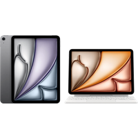 Koop Apple iPad Air (2025) 13 inch 256GB Wifi Space Gray + Apple Magic Keyboard QWERTY Wit - 6151122014056