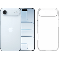 Koop Apple iPhone Air 256GB Blauw + BlueBuilt Protective Back Cover Transparant - 6151130135118