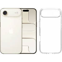 Koop Apple iPhone Air 256GB Goud + BlueBuilt Protective Back Cover Transparant - 6151130117176