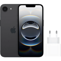 Koop Apple iPhone 16e 128GB Zwart + Apple Snellader - 6151120664697