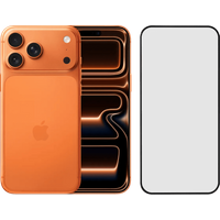 Koop Apple iPhone 17 Pro Max 1TB Oranje + BlueBuilt Screenprotector Glas - 6151130431456