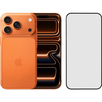 Koop Apple iPhone 17 Pro 1TB Oranje + BlueBuilt Screenprotector Glas - 6151130353383