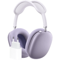 Koop Apple AirPods Max Lila + Apple Usb C Oplader 20W - 6151117971937