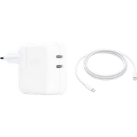 Koop Apple 35W Power Adapter Met 2 Usb C Poorten + Apple usb C Oplaadkabel (2m) - 6095656222207