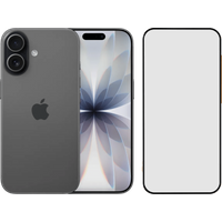 Koop Apple iPhone 17 256GB Zwart + BlueBuilt Screenprotector Glas - 6151130351334