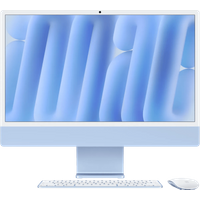 Koop Apple iMac 24 inch M4 (10 core CPU/10 core GPU) 24GB/512GB Blauw QWERTY - 195950075793