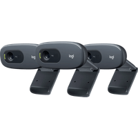 Koop Logitech C270 HD-Webcam Triple Pack - 7423424293286