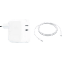 Koop Apple 35W Power Adapter Met 2 Usb C Poorten + Apple usb C Oplaadkabel (2m) - 6095656222207