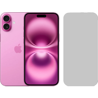 Koop Apple iPhone 16 Plus 128GB Roze + BlueBuilt Screenprotector Glas - 6151121748754