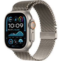 Koop Apple Watch Ultra 2 4G 49mm Zilver Milanese Band M - 195949587887
