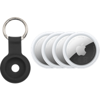 Koop Apple AirTag 2 (4-Pack) + BlueBuilt Apple AirTag Sleutelhanger - 6151139931988