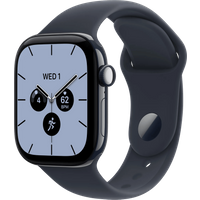 Koop Apple Watch Series 12 Cellular 42mm Keramiek Nachtblauw Sportband M/L - 0195951236391